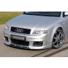 Rieger lipa pod přední nárazník Rieger pro Audi A4 8E avant, sedan, 11/00-10/04, plast ABS s povrchovou úpravou Carbon-Look