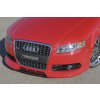 Rieger spoiler pod přední nárazník pro Audi A4 8E avant, sedan po faceliftu, r.v. 11/04-, plast ABS bez povrchové úpravy, s žebrováním