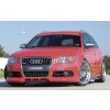 Rieger spoiler pod přední nárazník pro Audi A4 8E avant, sedan po faceliftu, r.v. 11/04-, plast ABS bez povrchové úpravy, s žebrováním