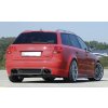 Rieger spoiler pod zadní nárazník pro Audi A4 8E avant, sedan po faceliftu r.v. 11/04-, plast ABS s povrchovou úpravou Carbon-Look