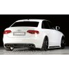 Rieger spoiler pod zadní nárazník pro Audi A4 B8, B81 avant, sedan před faceliftem r.v. 11/07-12/11, plast ABS bez povrchové úpravy, mimo S-Line, pro orig. koncovky na obou stranách