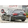 Rieger spoiler pod zadní nárazník pro Audi A4 B8, B81 avant, sedan před faceliftem r.v. 11/07-12/11, plast ABS bez povrchové úpravy, mimo S-Line, pro dvojité koncovky na obou stranách 4x115x85 mm