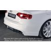 Rieger spoiler pod zadní nárazník pro Audi A4 B8, B81 avant, sedan před faceliftem r.v. 11/07-12/11, plast ABS bez povrchové úpravy, S-Line, pro koncovky na obou stranách