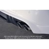 Rieger spoiler pod zadní nárazník pro Audi A4 B8, B81 avant, sedan před faceliftem r.v. 11/07-12/11, plast ABS bez povrchové úpravy, S-Line, pro dvojitou koncovku vlevo