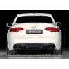Rieger spoiler pod zadní nárazník pro Audi A4 B8, B81 avant, sedan před faceliftem r.v. 11/07-12/11, plast ABS bez povrchové úpravy, S-Line, pro koncovku vlevo