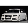 Rieger spoiler pod přední nárazník pro Audi A4 B8, B81 avant, sedan před faceliftem, r.v. 11/07-12/11, plast ABS bez povrchové úpravy, S-Line