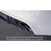 Rieger spoiler pod zadní nárazník pro Audi A4 B8, B81 sedan před faceliftem r.v. 11/07-12/11, plast ABS s povrchovou úpravou Carbon-Look