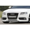 Rieger spoiler pod přední nárazník pro Audi A4 S4 B8, B81 avant, sedan před faceliftem, r.v. 11/08-12/11, plast ABS bez povrchové úpravy