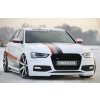 Rieger spoiler pod přední nárazník pro Audi A4 S4 B8, B81 avant, sedan po faceliftu, r.v. 01/12-, plast ABS bez povrchové úpravy