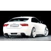 Rieger spoiler pod zadní nárazník pro Audi A5 B8, B81 kabriolet, kupé před faceliftem r.v. 06/07-07/11, plast ABS bez povrchové úpravy, S-Line, pro orig. koncovku vlevo