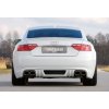 Rieger spoiler pod zadní nárazník pro Audi A5 B8, B81 kabriolet, kupé před faceliftem r.v. 06/07-07/11, plast ABS bez povrchové úpravy, mimo S-Line, pro dvojité koncovky na obou stranách 4x115x85 mm