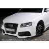 Rieger lipa pod přední nárazník Rieger pro Audi A5 B8, B81 kabriolet, kupé, Sportback před faceliftem, 06/07-07/11, plast ABS bez povrchové úpravy, pod přední nárazník Rieger obj. kód K 00055430/31/32/33