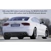 Rieger spoiler pod zadní nárazník pro Audi A5 B8, B81 Sportback před faceliftem r.v. 06/07-07/11, plast ABS bez povrchové úpravy, mimo S-Line, pro orig. dvojitou koncovku vlevo
