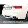 Rieger spoiler pod zadní nárazník pro Audi A5 B8, B81 Sportback před faceliftem r.v. 06/07-07/11, plast ABS bez povrchové úpravy, S-Line, pro orig. koncovky na obou stranách