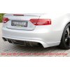 Rieger spoiler pod zadní nárazník pro Audi A5 B8, B81 Sportback před faceliftem r.v. 06/07-07/11, plast ABS bez povrchové úpravy, S-Line, pro orig. koncovky na obou stranách