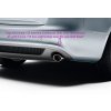 Rieger spoiler pod zadní nárazník pro Audi A5 B8, B81 Sportback před faceliftem r.v. 06/07-07/11, plast ABS bez povrchové úpravy, S-Line, pro orig. koncovky na obou stranách