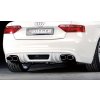 Rieger spoiler pod zadní nárazník pro Audi A5 S5 B8, B81 kabriolet, kupé před faceliftem r.v. 06/07-07/11, plast ABS bez povrchové úpravy