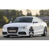 Rieger přední nárazník pro Audi A5 S5 B8, B81 kabriolet, kupé, Sportback po faceliftu, plast ABS bez povrchové úpravy, pro vozy s ostřikovači světlometů