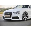 Rieger přední nárazník pro Audi A5 S5 B8, B81 kabriolet, kupé, Sportback po faceliftu, plast ABS bez povrchové úpravy, pro vozy s ostřikovači světlometů