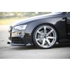 Rieger přední nárazník pro Audi A5 S5 B8, B81 kabriolet, kupé, Sportback po faceliftu, plast ABS bez povrchové úpravy, pro vozy s ostřikovači světlometů