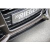 Rieger lipa pod přední nárazník Rieger pro Audi A5 S5 B8, B81 kabriolet, kupé, Sportback po faceliftu, 10/11-06/16, plast ABS s povrchovou úpravou Carbon-Look, pod přední nárazník Rieger obj. kód K 00055460/61/62/63