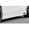 Rieger boční práh mont. strana pravá pro Audi A5 S5 B8, B81 Sportback vč. faceliftu, r.v. 06/07-07/11, 10/11-06/16, plast ABS bez povrchové úpravy, s prolisem a výřezem