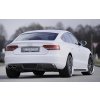 Rieger boční práh mont. strana levá pro Audi A5 S5 B8, B81 Sportback vč. faceliftu, r.v. 06/07-07/11, 10/11-06/16, plast ABS s povrchovou úpravou Carbon-Look, s prolisem a výřezem