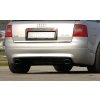 Rieger spoiler pod zadní nárazník S6 Look pro Audi A6 4B avant před faceliftem r.v. 01/97-06/01, plast ABS bez povrchové úpravy