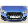 Rieger lipa pod přední nárazník pro Audi RS3 8V 5-dvéř. (sedan 8VS / 8VM), 5-dvéř. (sportback 8VA / 8VF) po faceliftu, 02/17-, plast ABS lakovaný do černé lesklé barvy