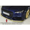 Rieger lipa pod přední nárazník pro Audi TT 8J-FV, 8S kupé, roadster vč. faceliftu, 07/14-08/18, 09/18-, plast ABS bez povrchové úpravy