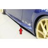 Rieger spoiler pod boční práh mont. strana levá pro Audi TT RS 8J, 8J1-FV, 8S kupé, roadster před faceliftem, r.v. 05/16-08/18, plast ABS bez povrchové úpravy