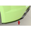 Rieger spoiler pod zadní nárazník na levé straně pro Audi TT RS 8J, 8J1-FV, 8S kupé, roadster před faceliftem r.v. 05/16-08/18, plast ABS bez povrchové úpravy