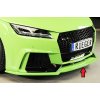 Rieger lipa pod přední nárazník pro Audi TT RS 8J, 8J1-FV, 8S kupé, roadster před faceliftem, 05/16-08/18, plast ABS bez povrchové úpravy