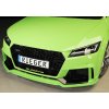 Rieger lipa pod přední nárazník pro Audi TT RS 8J, 8J1-FV, 8S kupé, roadster před faceliftem, 05/16-08/18, plast ABS bez povrchové úpravy