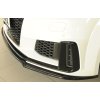 Rieger lipa pod přední nárazník pro Audi TTS 8J-FV, 8S kupé, roadster po faceliftu, 09/18-, plast ABS lakovaný do černé lesklé barvy