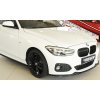 Rieger lipa pod přední nárazník pro BMW řada 1 F20, F21 sedan / 2-dvéř., sedan / 4-dvéř. po faceliftu LCI, 05/2015-, plast ABS lakovaný do černé lesklé barvy