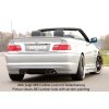 Rieger spoiler pod zadní nárazník M3-Look pro BMW řada 3 E46 kabriolet, kupé vč. faceliftu r.v. 02/02-, 02/98-12/01, plast ABS bez povrchové úpravy