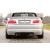 Rieger spoiler pod zadní nárazník M3-Look pro BMW řada 3 E46 kabriolet, kupé vč. faceliftu r.v. 02/02-, 02/98-12/01, plast ABS bez povrchové úpravy