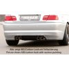 Rieger spoiler pod zadní nárazník M3-Look pro BMW řada 3 E46 kabriolet, kupé vč. faceliftu r.v. 02/02-, 02/98-12/01, plast ABS bez povrchové úpravy