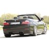 Rieger spoiler pod zadní nárazník M3-Look pro BMW řada 3 E46 kabriolet, kupé po faceliftu r.v. 02/02-, plast ABS bez povrchové úpravy