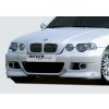 Rieger přední nárazník pro BMW řada 3 E46 compact po faceliftu, plast ABS bez povrchové úpravy, pro vozy s ostřikovači světlometů