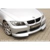 Rieger lipa pod přední nárazník Rieger pro BMW řada 3 E90, E91 sedan, touring před faceliftem, 03/05-08/08, 08/05-08/08, plast ABS bez povrchové úpravy, pod přední spoiler Rieger obj. kód K 00053400