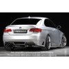 Rieger spoiler pod zadní nárazník pro BMW řada 3 E92, E93 kabriolet, kupé před faceliftem r.v. 03/07-02/10, 09/06-02/10, plast ABS bez povrchové úpravy, mimo 335i a 335d, pro vozy s dvojitou koncovkou vlevo
