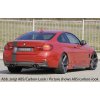 Rieger vložka zadního nárazníku pro BMW řada 4 F32, F33, F36 coupe (3-dvéř.), gran coupe (5-dvéř.), kabriolet vč. faceliftu, plast ABS bez povrchové úpravy, pro dvojité koncovky na obou stranách 4x80 mm (435i/440i look)