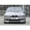 Rieger přední nárazník pro BMW řada 5 E39 sedan, touring, plast ABS bez povrchové úpravy, s držáky originálních mlhových světlometů, pro vozy bez parkovacího asistenta (PDC), bez ostřikovačů světlometů
