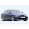 Rieger přední nárazník pro BMW řada 5 E39 sedan, touring, plast ABS bez povrchové úpravy, s držáky originálních mlhových světlometů, pro vozy bez parkovacího asistenta (PDC), bez ostřikovačů světlometů