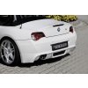 Rieger spoiler pod zadní nárazník pro BMW Z4 E85 kupé, roadster po faceliftu r.v. 01/06-03/09, plast ABS bez povrchové úpravy, pro vozy s dvojitou koncovkou 90mm vlevo