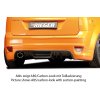 Rieger spoiler pod zadní nárazník pro Ford Focus 2 3-dvéř., 5-dvéř. před faceliftem r.v. 07/04-01/08, plast ABS s povrchovou úpravou Carbon-Look, pro vozy s koncovkou vlevo