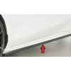 Rieger spoiler pod boční práh mont. strana levá pro Ford Focus 4 DEH, ST 5-dvéř. (combi), 5-dvéř. (hatchback), 5-dvéř. (sedan), r.v. 06/19-, 09/18-, plast ABS bez povrchové úpravy