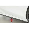 Rieger spoiler pod boční práh mont. strana pravá pro Ford Focus 4 DEH, ST 5-dvéř. (combi), 5-dvéř. (hatchback), 5-dvéř. (sedan), r.v. 06/19-, 09/18-, plast ABS bez povrchové úpravy